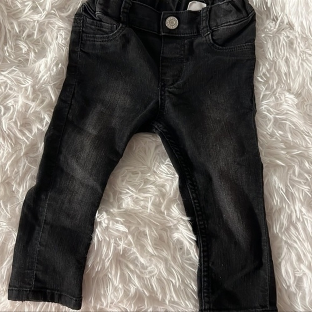 H&M Baby‎ Black Jeans - Picture 2 of 3
